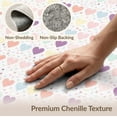 thumbnail image 6 of ODIKA 8'x10' Washable Area Rug Non-Shedding, Easy Care, Confetti Pink Dots Whimsical Borders Ombre Gradient Watercolor Large Flowing for King Size Bedroom Under Bed, Master Suite, 6 of 7