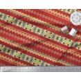 thumbnail image 2 of Soimoi Polyester Crepe Fabric Damask & Aztec Southwestern Print Fabric by The Yard 52 Inch Wide, 2 of 3
