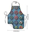 thumbnail image 3 of Dashboard Aprons for Women Men Waterproof For Kitchen Cooking BBQ Gardening Painting Mechanic, 3 of 5