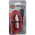 thumbnail image 2 of Lot of 2 RoadPro RPPS-227 3-Pin CB/HAM Radio Replacement Power Cord, 2 of 7