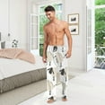 thumbnail image 7 of FREEAMG Sheep Cotton Pajama Pant for Men, Super Soft Lightweight Lounge Pajama Bottoms Drawstring Sleepwear Pant with 2 Pockets, 7 of 7