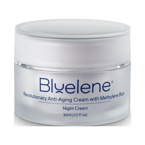 Bluelene Revolutionary Anti-Aging Night Cream with Methylene Blue, 1 fl oz