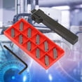 thumbnail image 4 of MGEHR1212-3 Lathe Cut Off Grooving Parting Tool Holder with 10pcs Inserts, 4 of 4