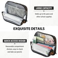 thumbnail image 5 of Vertical Pencil Case Pencil Bag Pencil Cases Large Capacity Storage Pencil Box Paintbrush Box Office Supplies Box Beautiful Halloween Pattern, 5 of 7