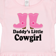 thumbnail image 3 of Inktastic Daddy's Little Cowgirl Girls Toddler Dress, 3 of 4