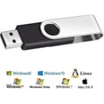 thumbnail image 2 of 10 Pack USB Flash Drive Free Customized Personalized Logo, Custom Name USB 2.0 Metal Portable Disc, USB Thumb Drive Memory Stick Customized Logo for Company Advertising Individuals（16GB*10PACK), 2 of 7