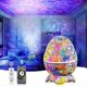 thumbnail image 1 of LED Dinosaur Egg Starry Sky Light Galaxy Projection Light Bluetooth Music Crack Nebula Atmosphere Decoration Children's Gift Light, 1 of 5