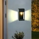 thumbnail image 5 of Outdoor Solar Wall Lights Garden Lights Intelligent Light Control Lights Home Garden Gate Lights Arrangement Outdoor Lights Light Emitting Diode Ligh, 5 of 9