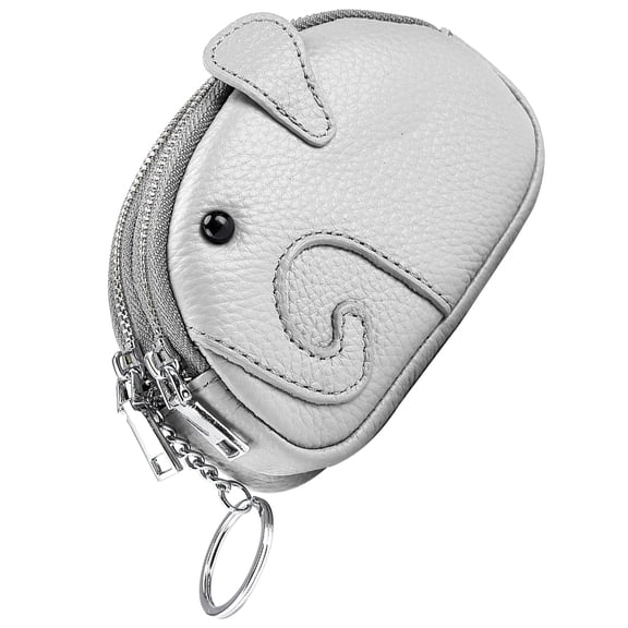 Wallet with Coin Pouch Belt Bag Coin Purse Travel 13X8.5CM Grey