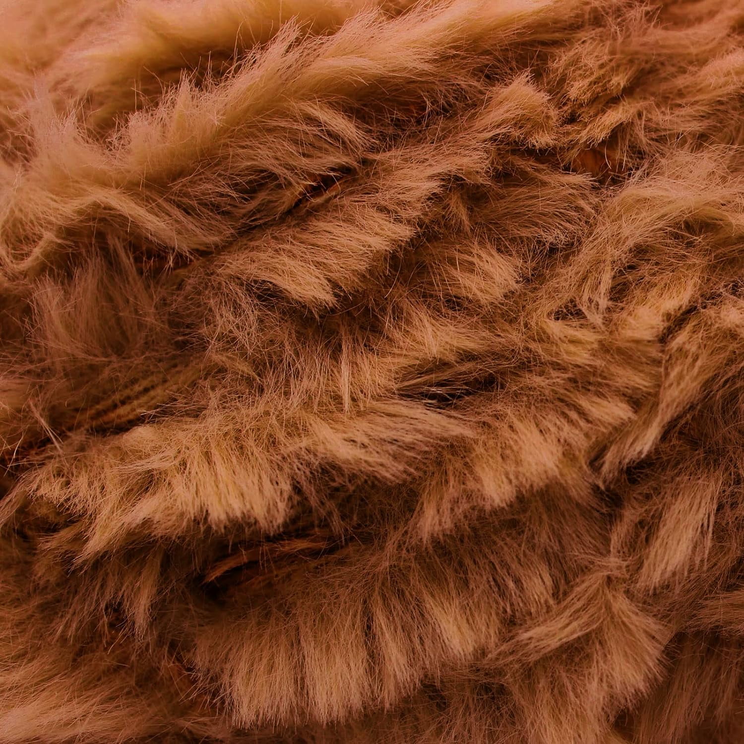 2 Pack/ 6Pack Super Soft Fur Yarn Chunky Fluffy Faux Fur Yarn Eyelash Yarn for Crochet Knit - Each Length 98.5 ft