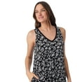 thumbnail image 6 of Layla Women’s Sleepwear 44" Midi Knit Nightgown, Sizes XS-5X, 6 of 8