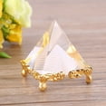 thumbnail image 3 of Transparent  Pyramid, Stable Exquisite Workmanship Egypt  Pyramid, Office Bedroom For Office Furnishing Articles For Home Decoration, 3 of 8