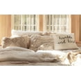 thumbnail image 5 of Lush Decor Shaggy Fur Decorative Pillow Cover Neutral Single 20x20, 5 of 10