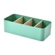 thumbnail image 4 of Organizador de maquillaje perfecl Caja de Soporte de tarjeta de lápiz de escritorio contenedor verde, 4 of 8
