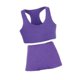 thumbnail image 3 of Conjunto de chaleco deportivo y pantalones cortos para muñeca, ropa informal suave, accesorios de moda, 1:12 Púrpura claro, 3 of 9