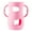 Pink, variant on Joernso Silicone Bottle Sleeve with Handle Insulated Cup Sleeve for 4/8 Oz Glass Bottles Drop Protection Anti Breakage Baby Bottle Holder