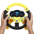 thumbnail image 2 of Baby Toys, Steering Wheel Copilot Toy Simulated Driving Controller  For Learning Educational Toys For 3 And Older Year Old Yellow, 2 of 8