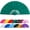 Green, variant on Tingzi Large Clacking Fans for Line Dancing, Clack Fans for Line Dancing, Snap, for Popping Fan, Foldable Line Dance