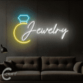 thumbnail image 3 of C-CRAFT Jewelry Led Neon Sign 33 inch for Storefront Display, Jewelry Store Wall Art Decoration, 3 of 4