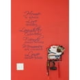 thumbnail image 2 of Family Décor Home Is Where Love Never Ends Vinyl Wall Decals Sticker, 36x20-Inch, Chocolate Brown, 2 of 3