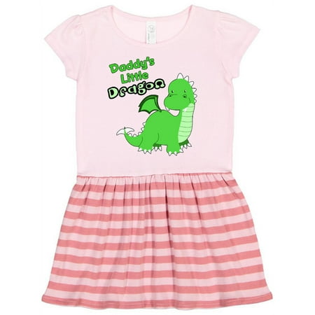 

Inktastic Daddy s Little Dragon Gift Toddler Girl Dress