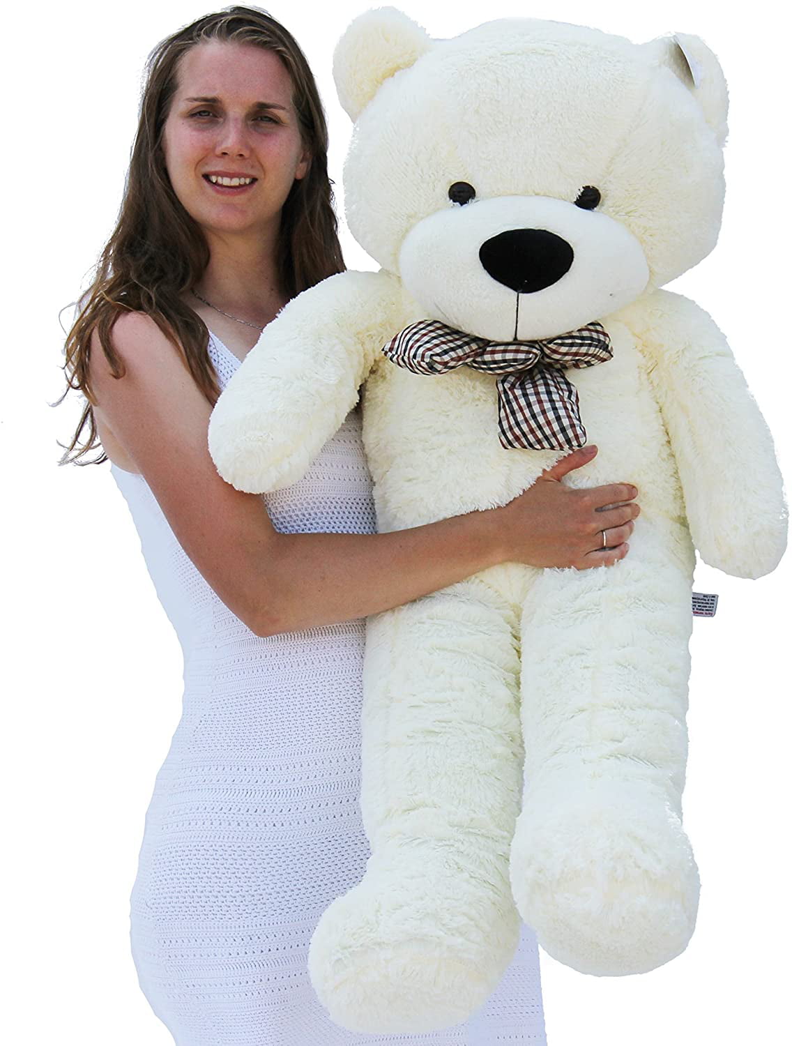 Giant Teddy Bear Plush Stuffed Animal Toys Christmas Valentine Birthday Gift 47" 