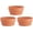 Red L 3PCS,Plastic, variant on Terracotta Pots for Succulent - Cactus Containers Indoor Garden Bonsai Pots with Drainage Hole -Unglazed Clay Ceramic Pottery Planter
