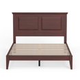 thumbnail image 3 of Cottage Style Solid Wood Platform Bed in Full - Classic Cherry, 3 of 9