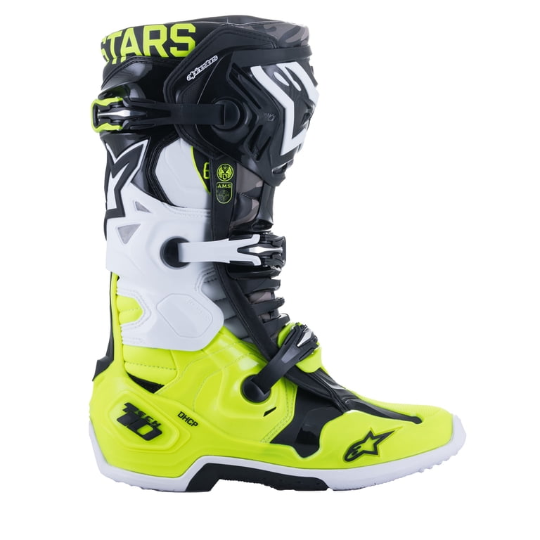 Alpinestars Limited Edition Tech 10 AMS '21 Boots - Black/Yellow