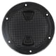 thumbnail image 1 of Placa de cubierta de barco de 4 pulgadas, cubierta de escotilla de inspección AntiUV redonda ABS, accesorio marino negro Jadeshay A, 1 of 8