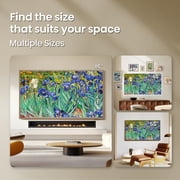 Hisense 65 S7 CanvasTV Series 4K Hi - QLED UHD Google Smart Art TV (65S7SG, 2026 New) - 144Hz, Art Mode, Anti-Glare Panel, Dolby Vision HDR, Hi-Matte Display, Frame & UltraSlim Wall Mount Included