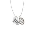 thumbnail image 2 of Delight Jewelry Silvertone Large Mother of the Bride Heart Best Mom Ever Charm Necklace, 2 of 4