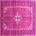 thumbnail image 1 of Ahgly Company Indoor Square Persian Pink Traditional Area Rugs, 3' Square, 1 of 4
