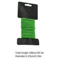 thumbnail image 2 of SWETRACE Gardening Twist Ties 4 Bundles 39X0.1in Green For Plant Support, 2 of 8