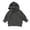 Dark Gray, variant on Girls' Cardigan Sweaters Fall Kids School Uniforms Button Down Sweaters Tops Winter Warm Hooded Jacket Size 6M-4T, Gray