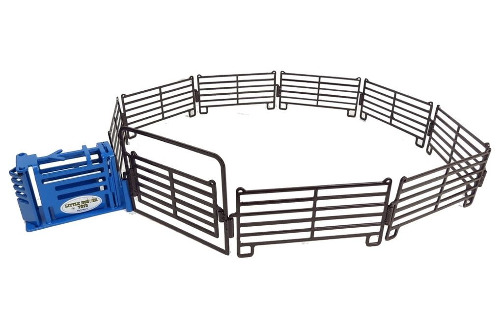 Little Buster Toy Priefert Metal Calf Roping Chute Brown 500233