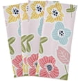 thumbnail image 2 of SKYSONIC 4 PCS Kitchen Dish & Tea Towels, Colorful Flowers Reusable Cloths for Cooking and Drying Dishes for Home Kitchen Cleaning, 28"x18", 2 of 7