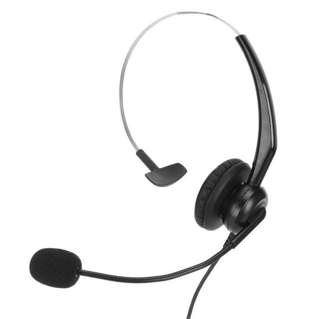 Auriculares de un solo oído, auriculares de un solo oído, cómodos auriculares con cable para computadora diseñados para brindar precisión