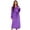 Violet, variant on U2SKIIN Womens Long Hooded Fleece Robe, Soft Warm Spa Bathrobe for Cozy Lightweight Loungewear (Light Pink, 2XL/3XL)