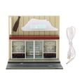 thumbnail image 2 of figatia 1/64 Shop Model Diorama Kits Diy Buildings Kits S Scale Scenery Miniature Layout tavern, 2 of 9