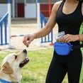 thumbnail image 2 of Silicone Dog Treat Pouch Portable Dog Training Waist Bag Food Grade Pet Treat Holder For Dog Walking Training Use, 2 of 4