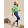thumbnail image 4 of Women's Striped Long Sleeve T-Shirt, Fitted Casual Crew Neck Top for Everyday Wear and Layering, 4 of 5