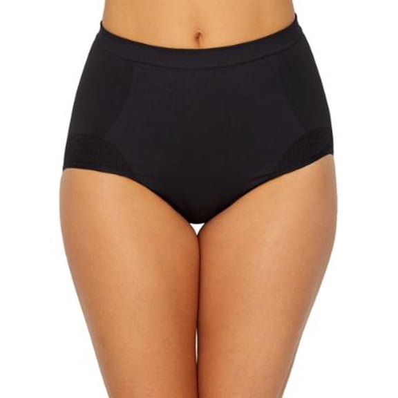 Women's Bali Comfort Revolution Seamless Firm Control Brief Panty, 2 Pack