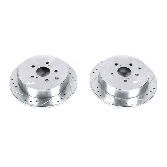 Powerstop JBR1389XPR PSBJBR1389XPR EVOLUTION DRILLED & SLOTTED ROTORS