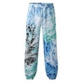 thumbnail image 3 of Pantalones largos para hombre, bombachos de moda, pantalones estampados elásticos sueltos para playa Athleisure Odeerbi ODB-2, 3 of 3