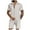 Khaki, variant on YLSDY Mens Linen Sets 2 Piece Outfits Short Sleeve Button Down Shirts and Beach Shorts Sets Summer Sports Tracksuits Suit Black 8