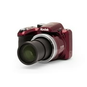 KODAK PIXPRO AZ401 Bridge Digital Camera - 16MP 40X Optical Zoom HD720p video (Red)