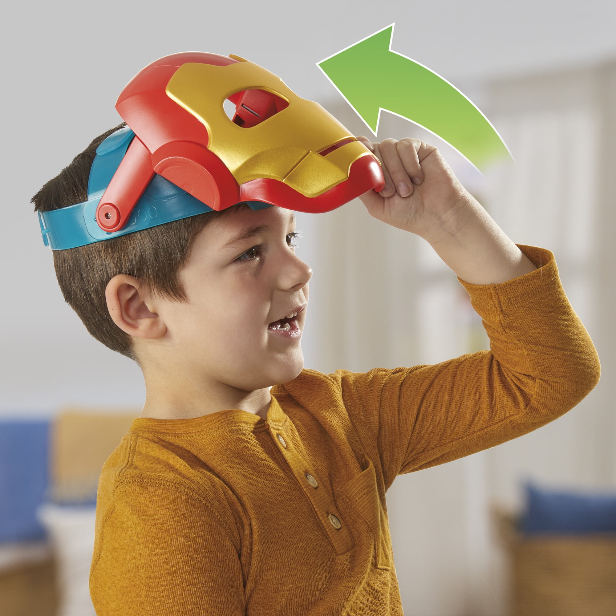 Marvel Iron Man and His Awesome Friends High-Tech Hero Role Play Set, Mask and Glove, 3+