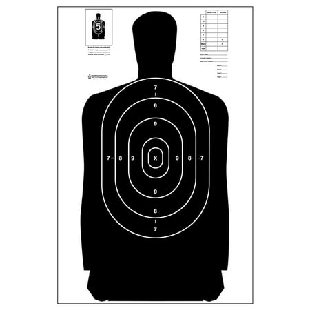Nra Silhouette Targets - 10 Pcs of Official NRA B-27 Silhouette Target (B-27S) Size: 24