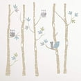 thumbnail image 5 of Levtex Baby Play Day 5-Piece Woodland Forest Crib Bedding Set, Blues and Grey, 5 of 6